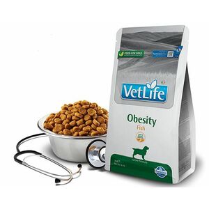 Farmina Vet Life dog obesity fish - kompletné dietetické krmivo pre dospelé psy 2kg vyobraziť