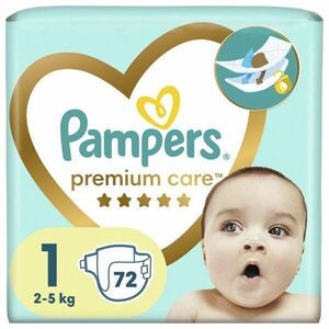 PAMPERS Premium Care Plienky jednorázové 1 (2-5 kg) 72 ks vyobraziť
