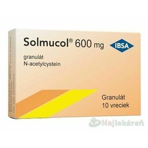 Solmucol 600 mg 10ks vyobraziť