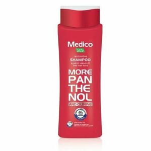Regeneračný šampón proti lupinám a vypadávaniu vlasov s chinínom a panthenolom Medico SOS 390ml vyobraziť