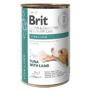 Brit Veterinary Diets GF dog Cans Gluten & Grain free Sterilised konzerva pre psy 400g vyobraziť