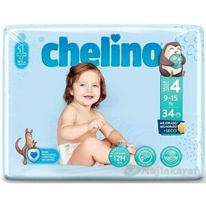 CHELINO T4 detské plienky (9-15 kg) s dermo ochranou 34 ks vyobraziť