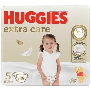 HUGGIES® Plienky jednorázové Extra Care 5 (12-17 kg) 28 ks vyobraziť