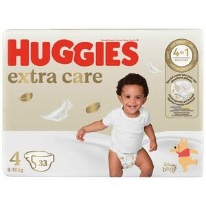HUGGIES® Plienky jednorázové Extra Care 4 (8-14 kg) 33 ks vyobraziť