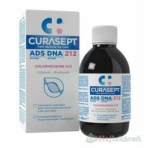 CURASEPT ADS 212 DNA 0, 12% ústna voda 200 ml vyobraziť