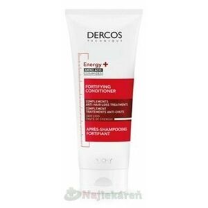 VICHY Dercos Energy+Fortifying kondicionér proti vypadávaniu vlasov 200ml vyobraziť