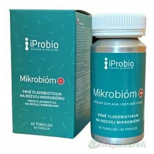 iProbio Mikrobióm+ prvé cielené flavobiotikum 60 tabliet vyobraziť