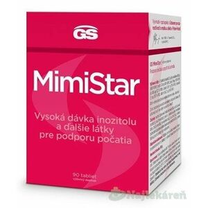 GS MimiStar 90 tabliet vyobraziť