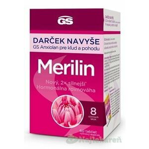 GS Merilin originál + darček 2023 60 tbl + Anxiolan 15 tbl vyobraziť