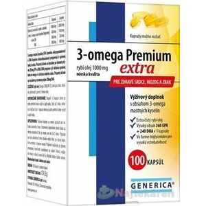 GENERICA 3-omega Premium extra 100 ks vyobraziť