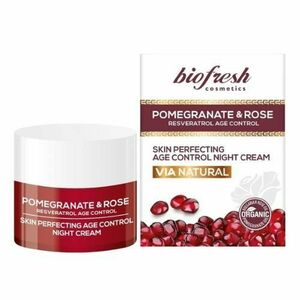 Nočný pleťový krém proti starnutiu Pomegranate & Rose 50ml vyobraziť