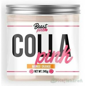 BeastPink COLLA Pink prášok na prípravu nápoja, príchuť mango a pomaranč 240 g vyobraziť
