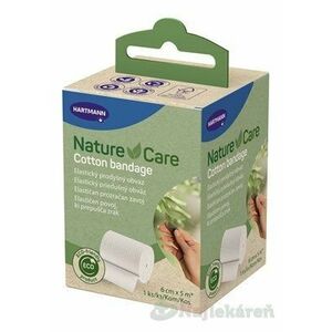 Nature Care Cotton bandage elastický obväz 6 cm x 5 m, 1 ks vyobraziť