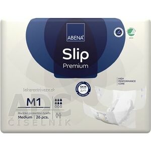 ABENA Slip Premium M1 plienkové nohavičky, boky 70-110 cm, savosť 2000 ml, 1x26 ks vyobraziť