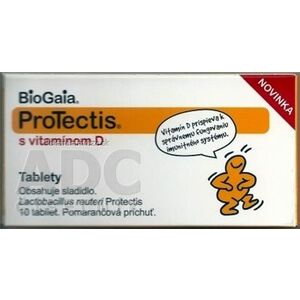 BioGaia ProTectis s vitamínom D tbl (pomarančová príchuť) 1x10 ks vyobraziť