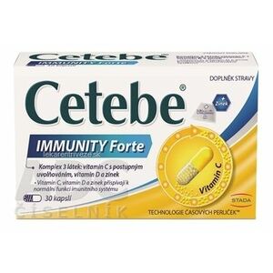 Cetebe Immunity Forte cps 1x30 ks vyobraziť