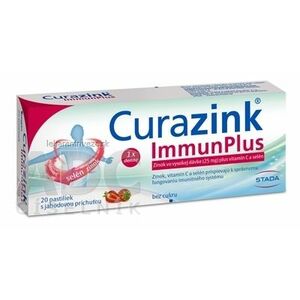 Curazink ImmunPlus pastilky 1x20 ks vyobraziť