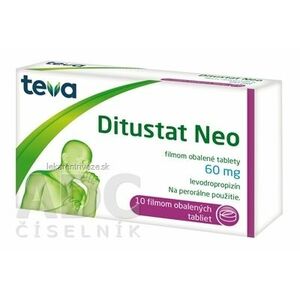 Ditustat Neo filmom obalené tablety tbl flm 60 mg (blis.PVC/PVDC/Al) 1x10 ks vyobraziť
