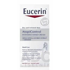 Eucerin AtopiControl Krém na ruky pre suchú pokožku 1x75 ml vyobraziť