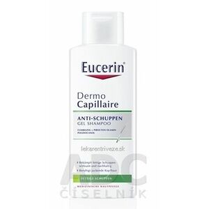 Eucerin DermoCapillaire proti mastným lupinám šampón 1x250 ml vyobraziť