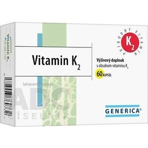 GENERICA Vitamin K2 cps 1x60 ks vyobraziť