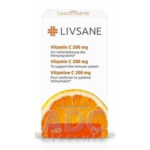 LIVSANE Vitamín C 200 mg tbl 1x60 ks vyobraziť