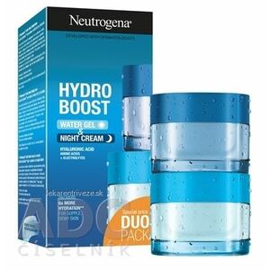 NEUTROGENA Hydro Boost WATER GEL & NIGHT CREAM Duo Pack, hydratačný pleťový gél 50 ml + nočný krém 50 ml, 1x1 set vyobraziť