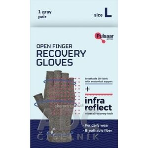 Pulsaar Active Rukavice na zotavenie (Open Finger Recovery Gloves) veľkosť L, 1x1 pár vyobraziť
