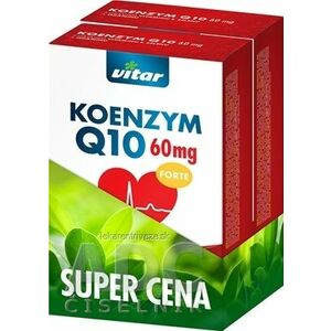 VITAR KOENZYM Q10 FORTE 60 mg DUOPACK cps 2x60 ks (120 ks), 1x1 set vyobraziť