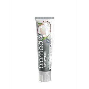 Superwhite - prírodná zubná pasta s kokosovým olejom BIOMED 100 g vyobraziť