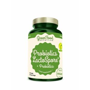 Probiotics Lactospore GREEN FOOD 60 kaps. vyobraziť