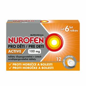 NUROFEN Active pre deti 100 mg 12 tabliet vyobraziť