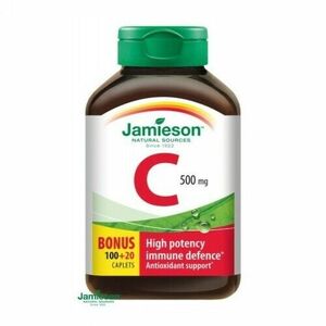 JAMIESON Vitamín C 500 mg 100 + 20 tabliet ZADARMO vyobraziť