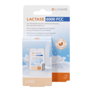 LIVSANE Laktázové tablety 6000 FCC 100 tabliet vyobraziť