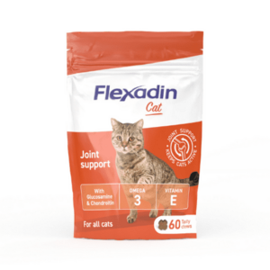 FLEXADIN Cat žuvacie tablety pre mačky 60 ks vyobraziť