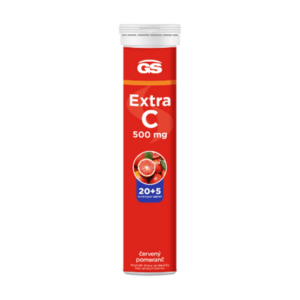 GS Extra C 500 mg červený pomaranč 25 tabliet vyobraziť
