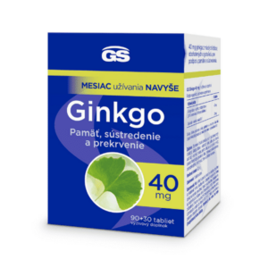GS Ginkgo 40 mg 120 tabliet vyobraziť