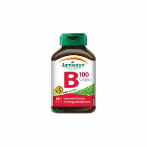 Jamieson B-komplex 100 mg s postupným uvoľňovaním 60 tbl. vyobraziť