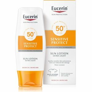 Eucerin Sun extra ľahké mlieko na opaľovanie SPF50 150 ml vyobraziť