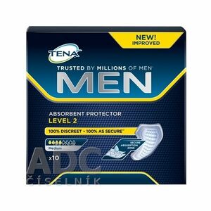 TENA Men Level 2 inkontinenčné vložky pre mužov 10 ks vyobraziť