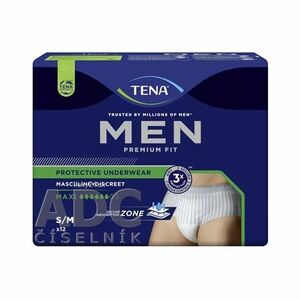 TENA Men Protective Underwear Maxi S/M naťahovacie nohavičky pre mužov 12 ks vyobraziť