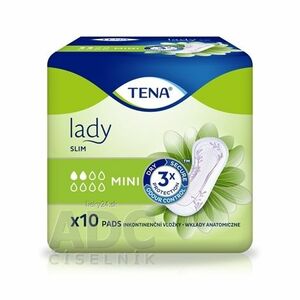 TENA Lady Slim Mini inkontinenčné vložky pre ženy 10 ks vyobraziť