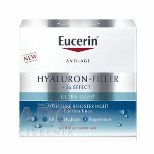 Eucerin HYALURON-FILLER + 3xEFFECT Nočný Hydratačný Booster 50ml vyobraziť
