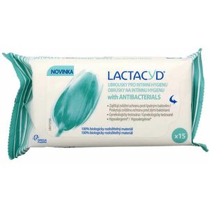 Lactacyd antibakteriálne intímne obrúsky 15ks vyobraziť