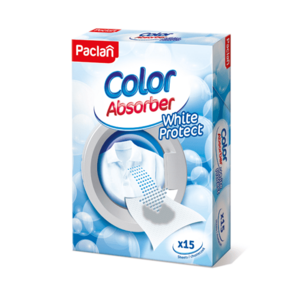 Paclan Color Absorber White Protect utierky na udržovanie farby prádla 15ks vyobraziť