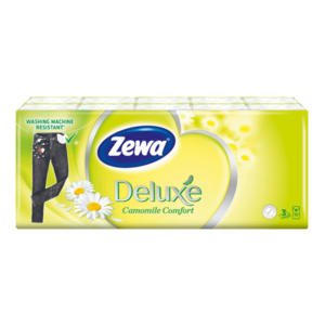 Zewa Deluxe Kamilka papierové hygienické vreckovky 10 x 10 ks vyobraziť