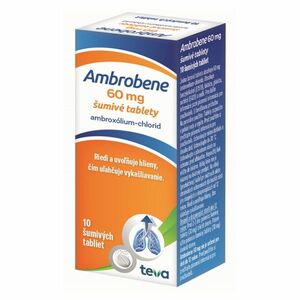 AMBROBENE 60 mg šumivé tablety 10 kusov vyobraziť