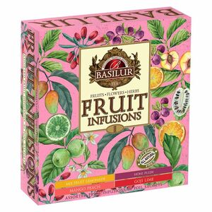 BASILUR Fruit infusions assorted III ovocné čaje 40 gastro sáčkov vyobraziť
