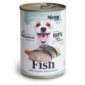 LOUIE Complete Menu rybia so zeleninou konzerva pre psov 400 g vyobraziť