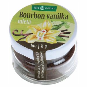 BIO NEBIO Bourbon vanilka mletá BIO 8 g vyobraziť